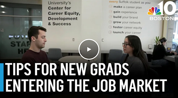 Play Video: NBC10 - Tips for New Grads Entering the Job Market