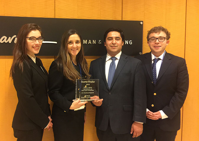Jessup International Moot Court Team Suffolk University