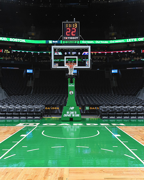 boston celtics court