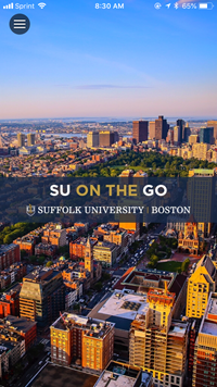 SU on the GO app home screen