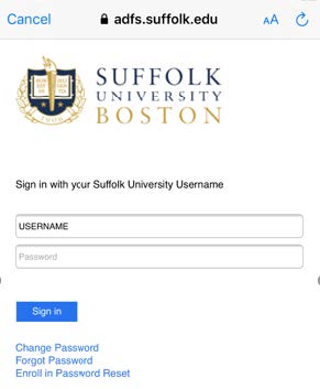Suffolk email login