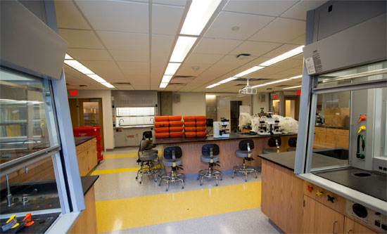 A science lab in 20 Somerset