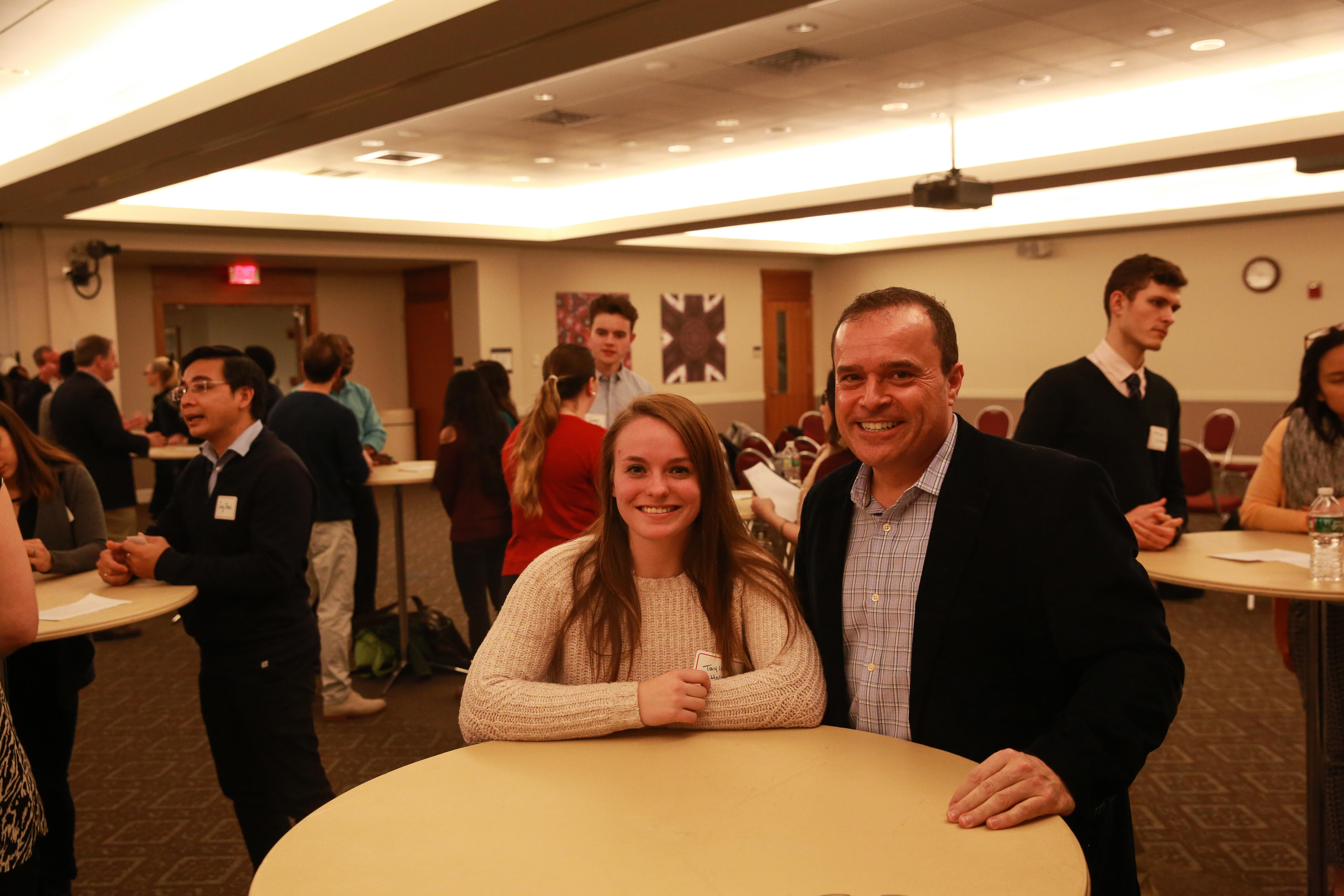 Picture of RAMP event with mentor and his apprentice