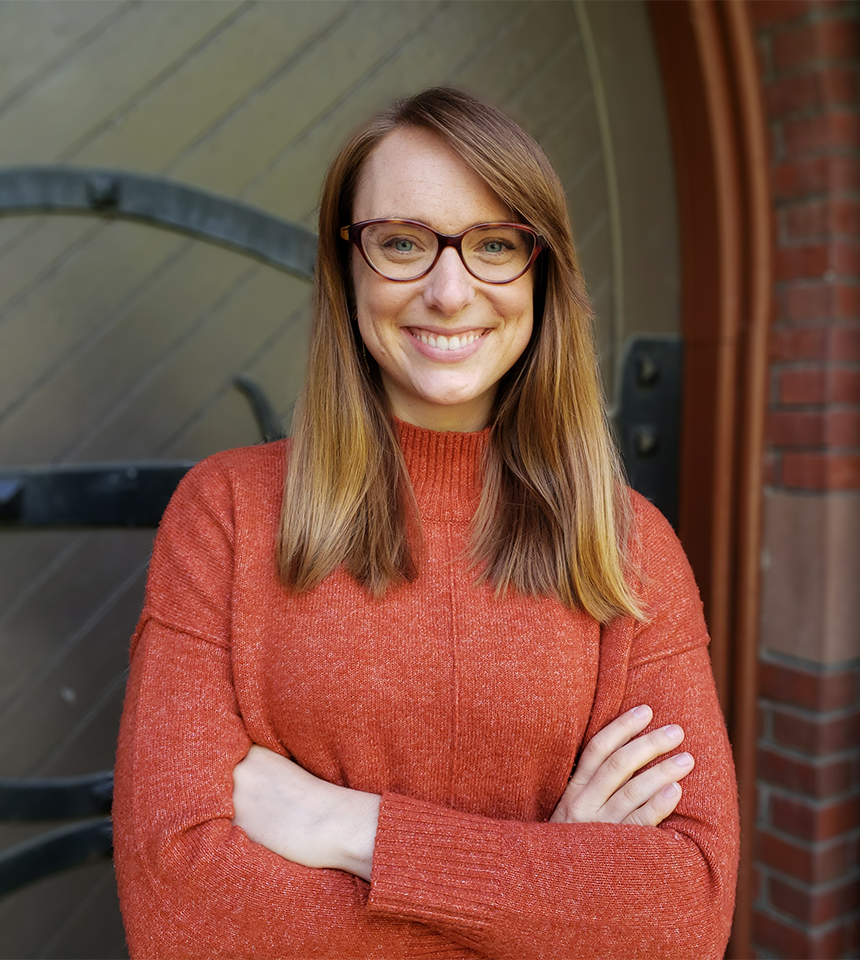 Madeline J. Williams arms crossed smiling