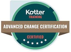 Kotter Training - Advanced Change Certification badge