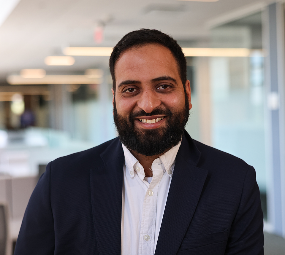 Sameed Babar Khan smiling portrait
