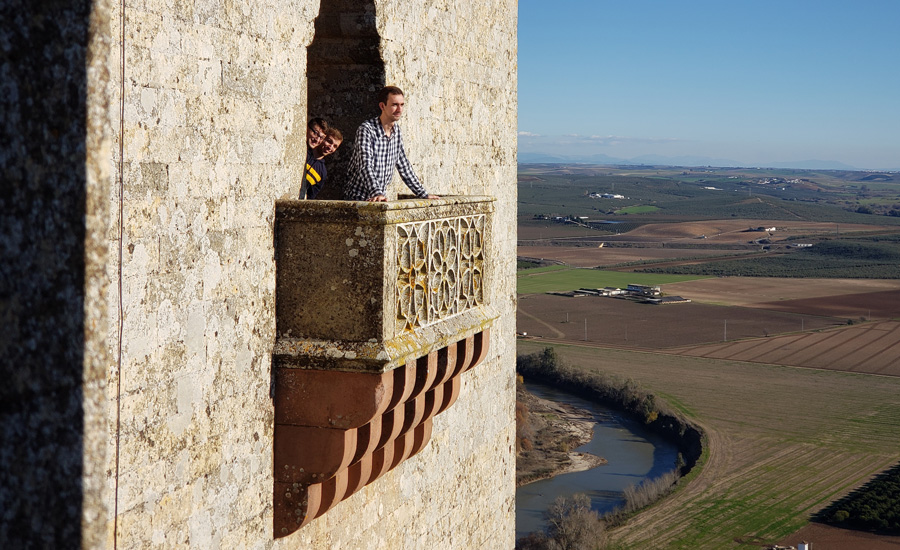 Suffolk student Matthew Lewis traveled through Spain while studying at Suffolk Madrid.