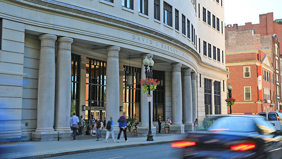 Suffolk Law is at the heart of busy Boston.
