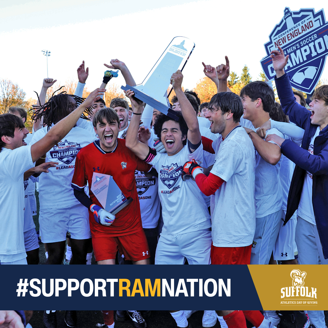 Share your support for Suffolk University Athletics and inspire others to join in. #supportramnation