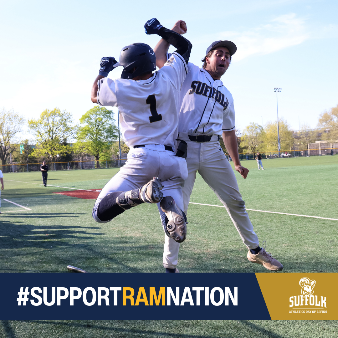 Share your support for Suffolk University Athletics and inspire others to join in. #supportramnation