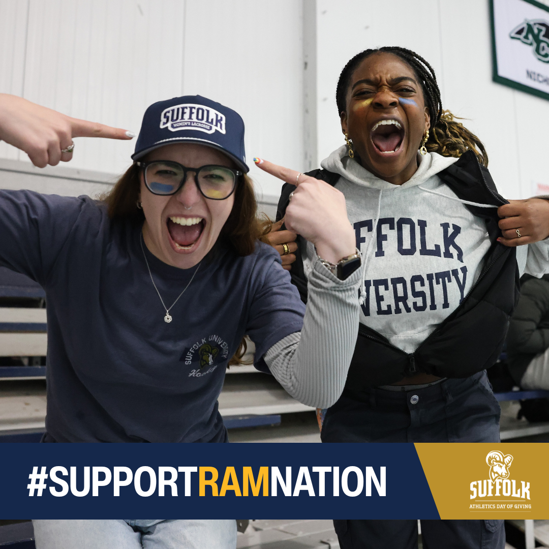 Share your support for Suffolk University Athletics and inspire others to join in. #supportramnation