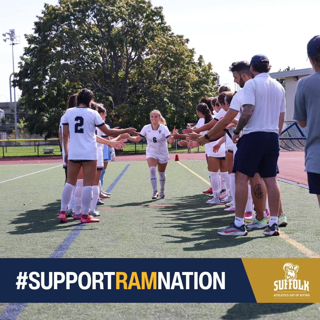 Share your support for Suffolk University Athletics and inspire others to join in. #supportramnation