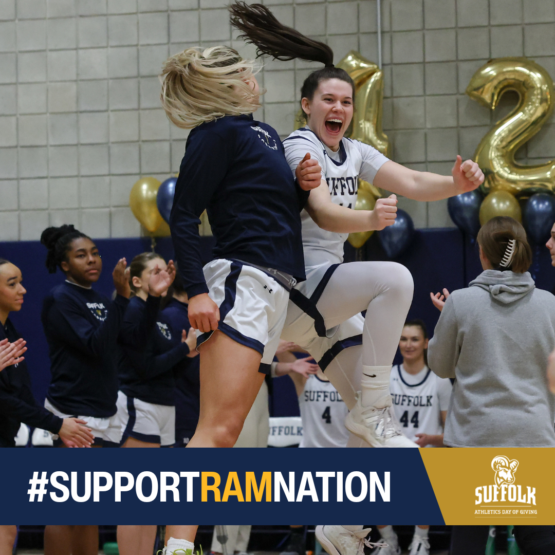 Share your support for Suffolk University Athletics and inspire others to join in. #supportramnation