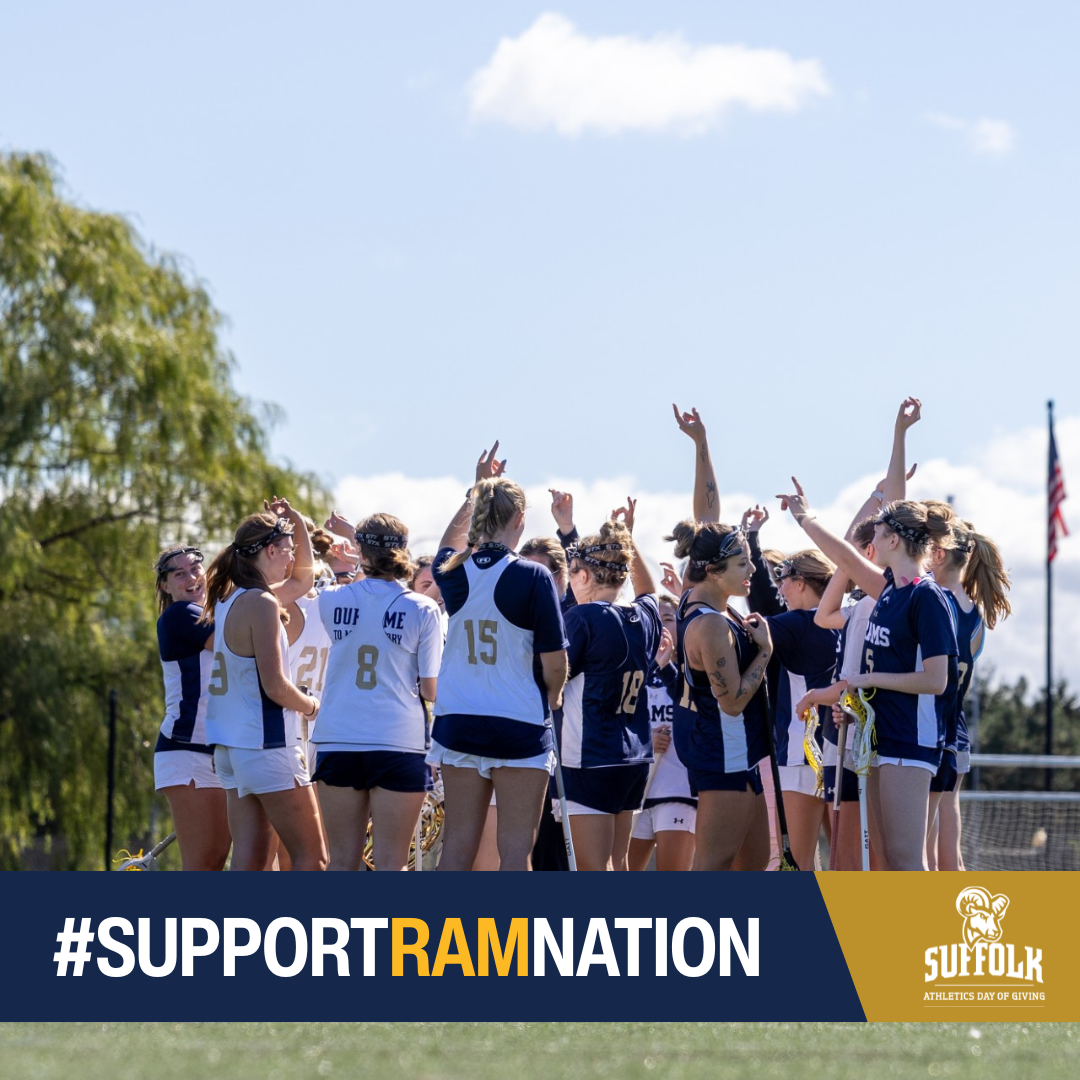 Share your support for Suffolk University Athletics and inspire others to join in. #supportramnation