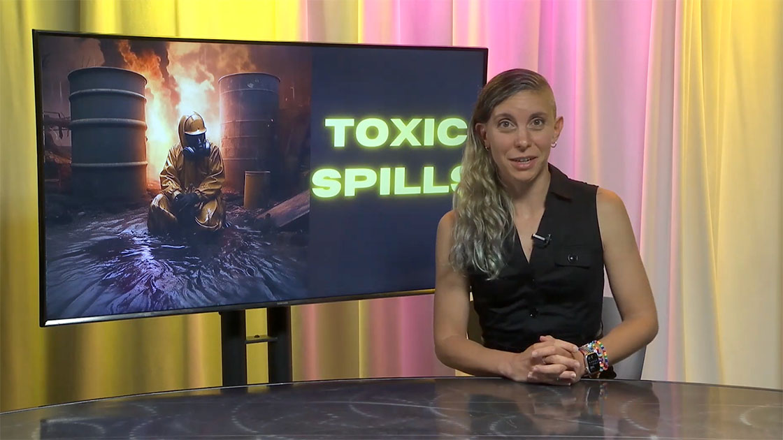 Biology professor Eugenia Gold and her students make science fun and approachable for a teen audience through her YouTube series Science on the Street. 