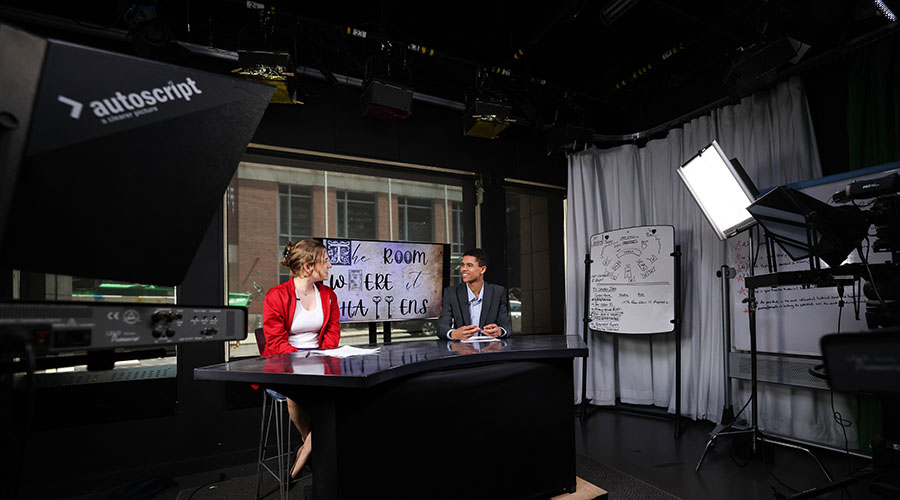 Studio 73 Commentators Speaking