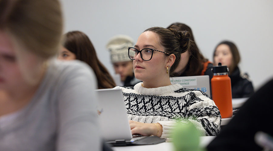 As part of their senior seminar course, students identify a specific problem, examine related data, apply statistical techniques, and formally present their completed projects to faculty.