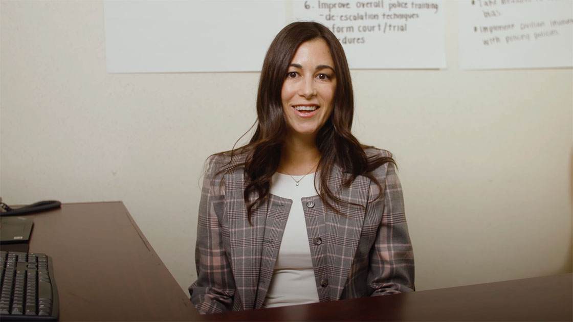 In this video, Professor Jessica Gillooly describes the strengths of Suffolk’s criminal justice program and the benefits of studying criminal justice in downtown Boston.