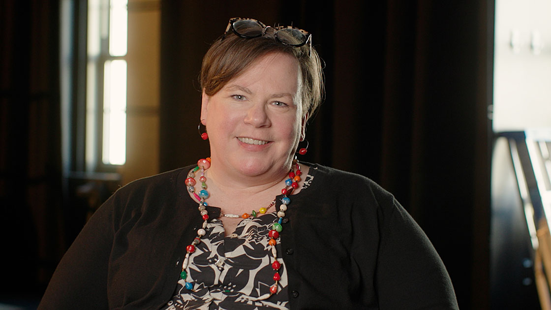 In this video, Assistant Professor of Practice Heather Stern describes Suffolk's unique approach to teaching theatre. 