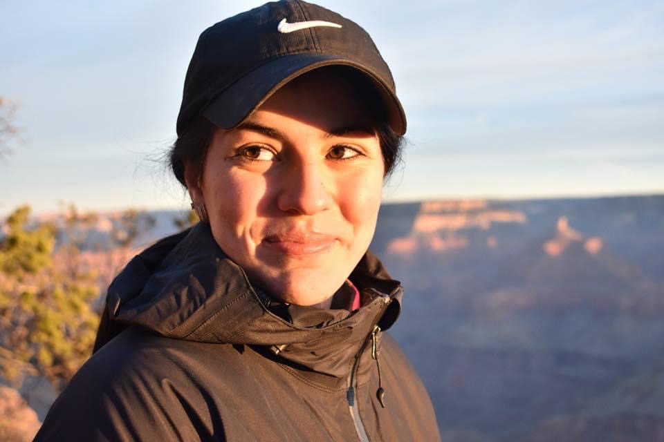 Brianna Vieira at the Grand Canyon