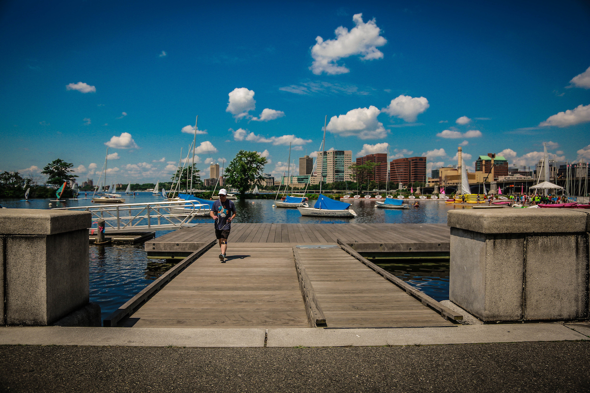A leisurely stroll along the Esplanade and Charles River in Boston