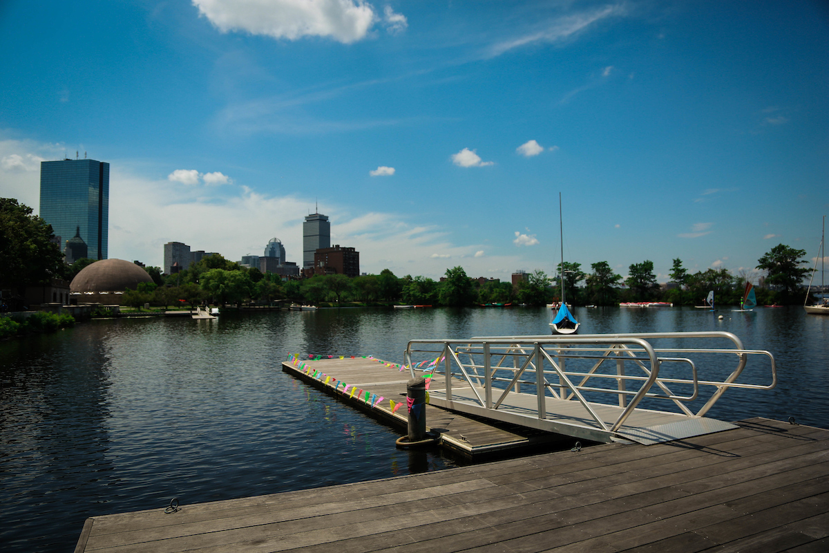 A leisurely stroll along the Esplanade and Charles River in Boston