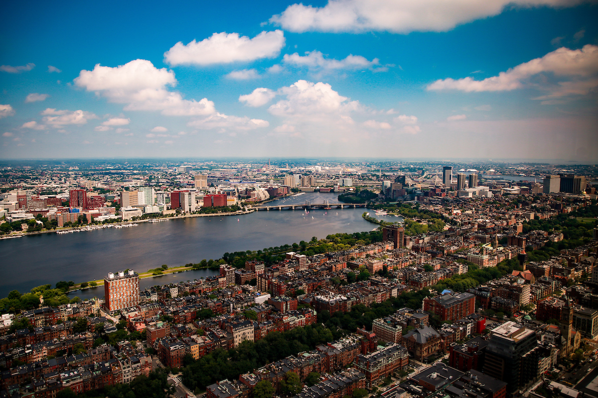 Boston from the Skywalk Observatory