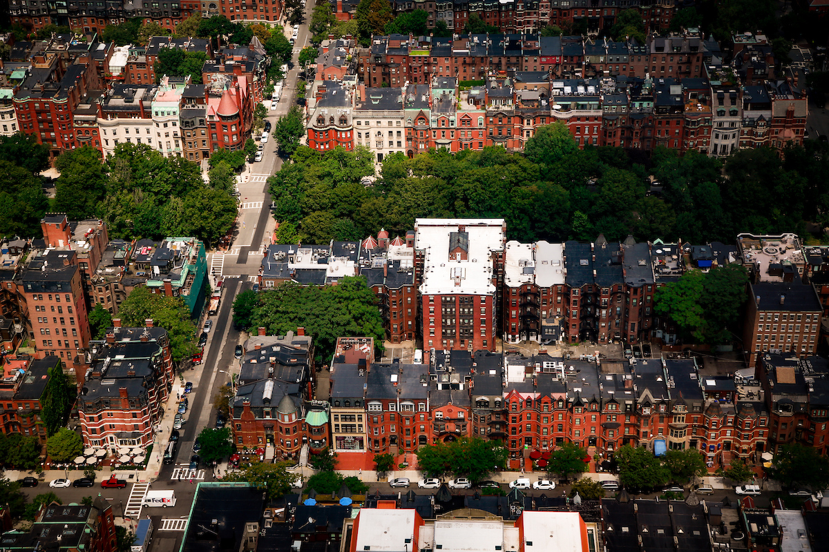 Boston from the Skywalk Observatory