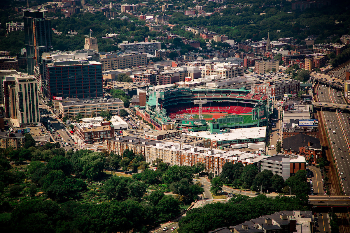 Boston from the Skywalk Observatory