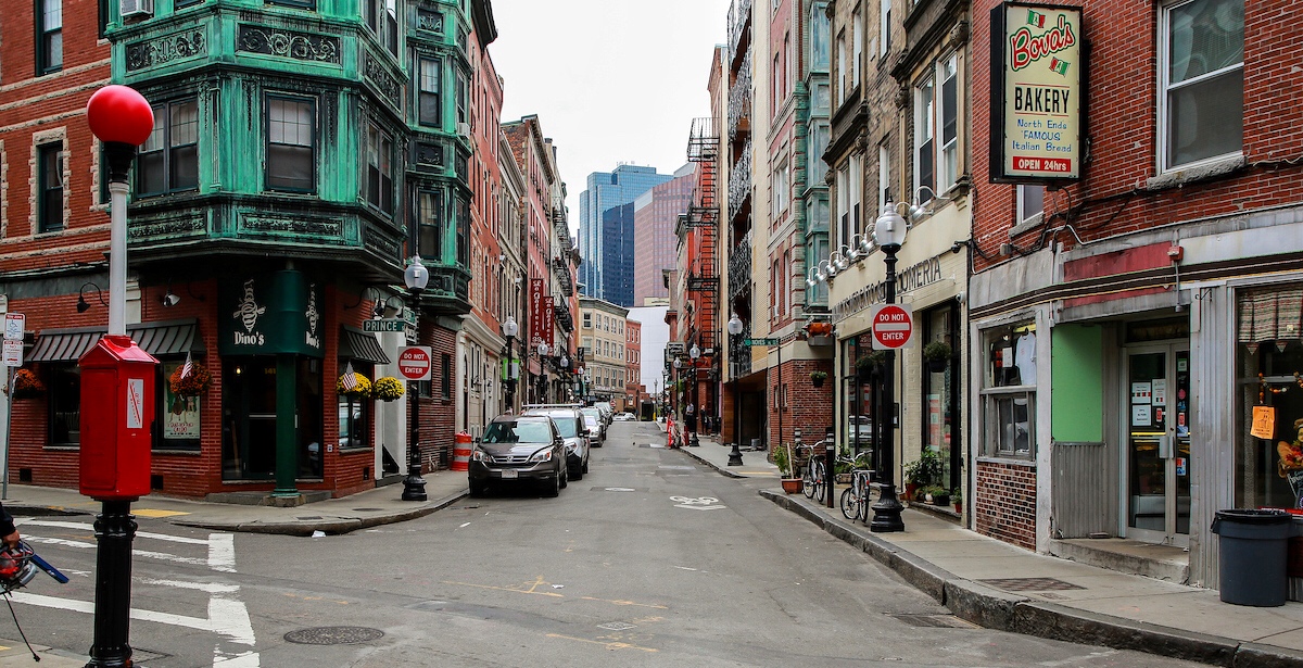 The North End neighborhood in Boston is famous for Italian culture, American history, and food.