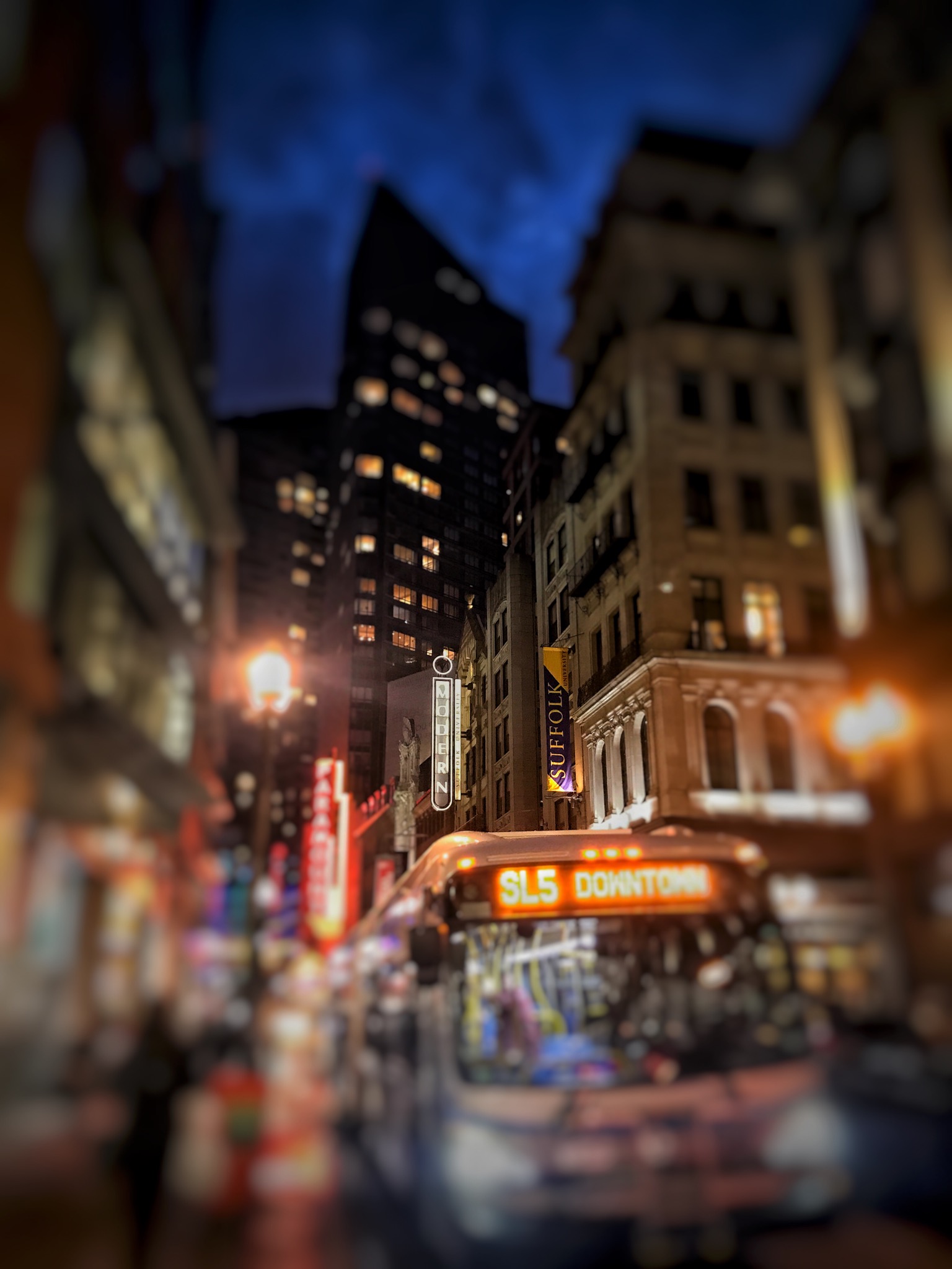 Downtown Crossing is taken over by Illiuminus Boston.