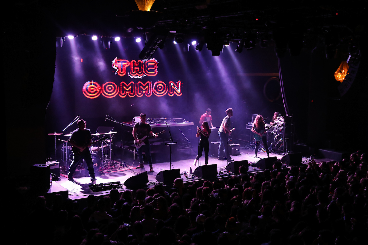 Suffolk's house band The Common opens up for Post Malone at the Royale Nightclub in Boston.