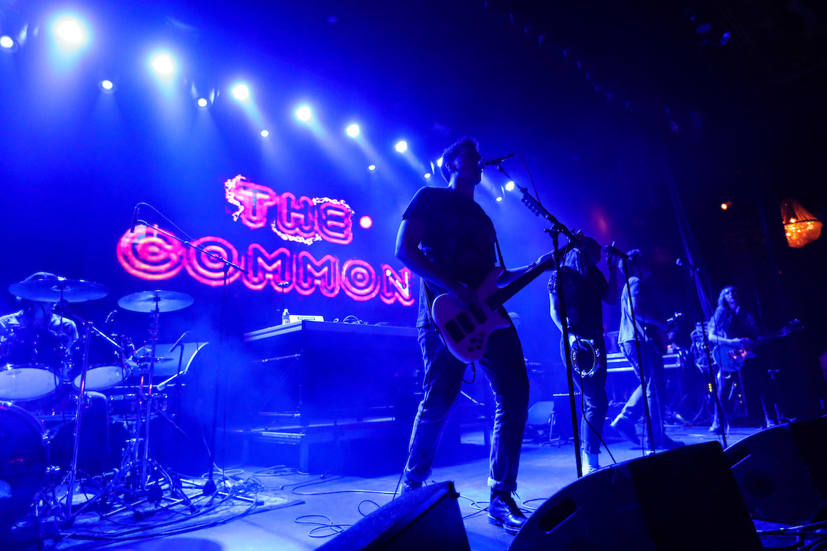 Suffolk's house band The Common opens up for Post Malone at the Royale Nightclub in Boston.