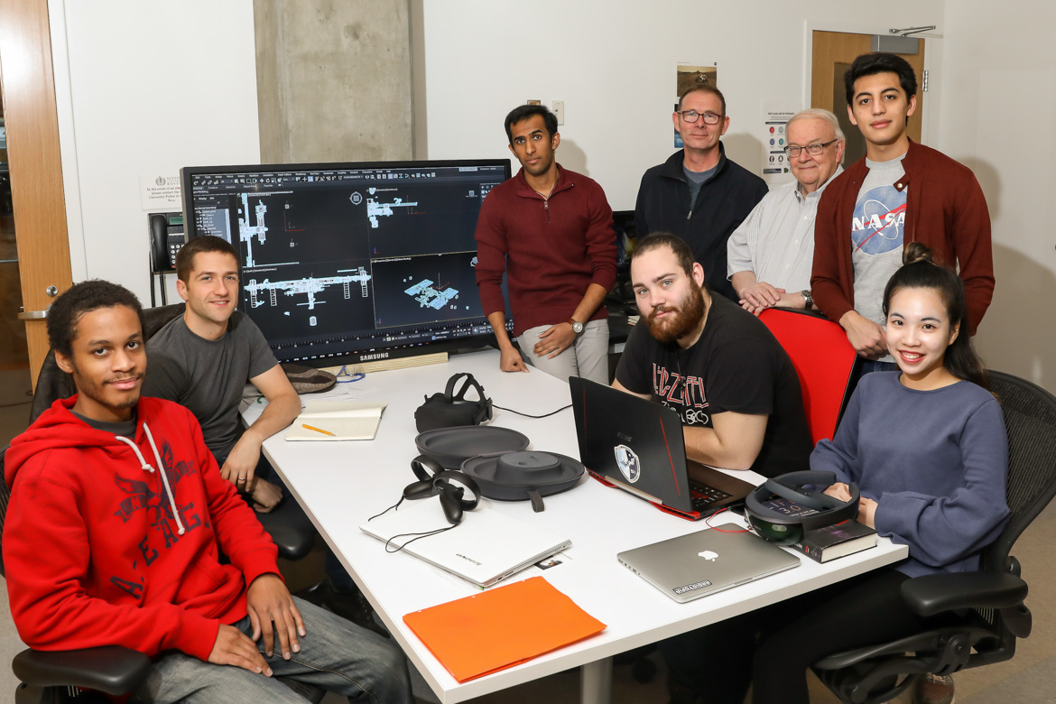 Students and Prfoessor