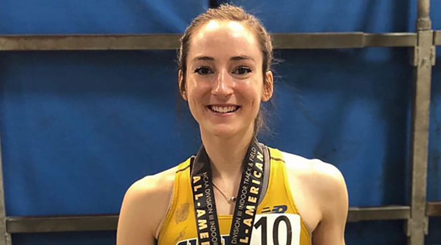 Suffolk student-athlete Emily Manfra