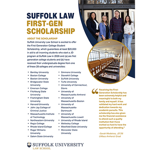 First gen Scholarship lyer