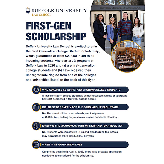 First gen Scholarship lyer