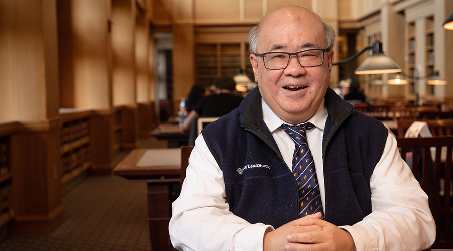 Portrait of Professor David Yamada