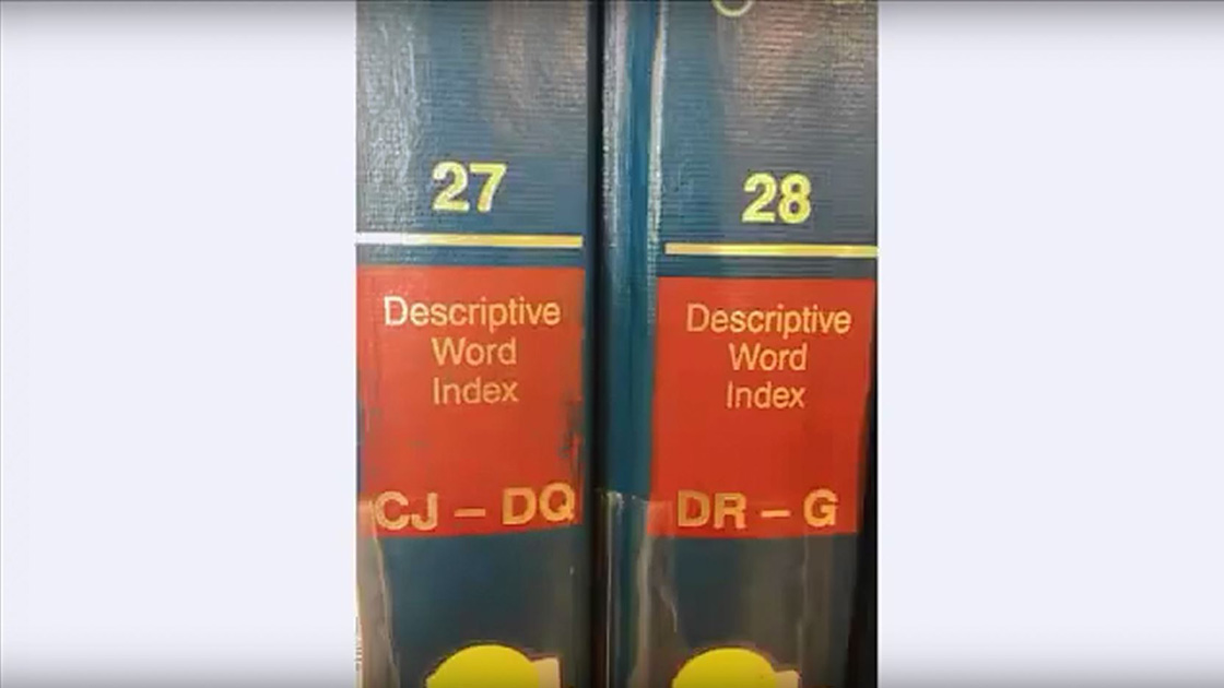 Finding Cases Using Paper (3:42)