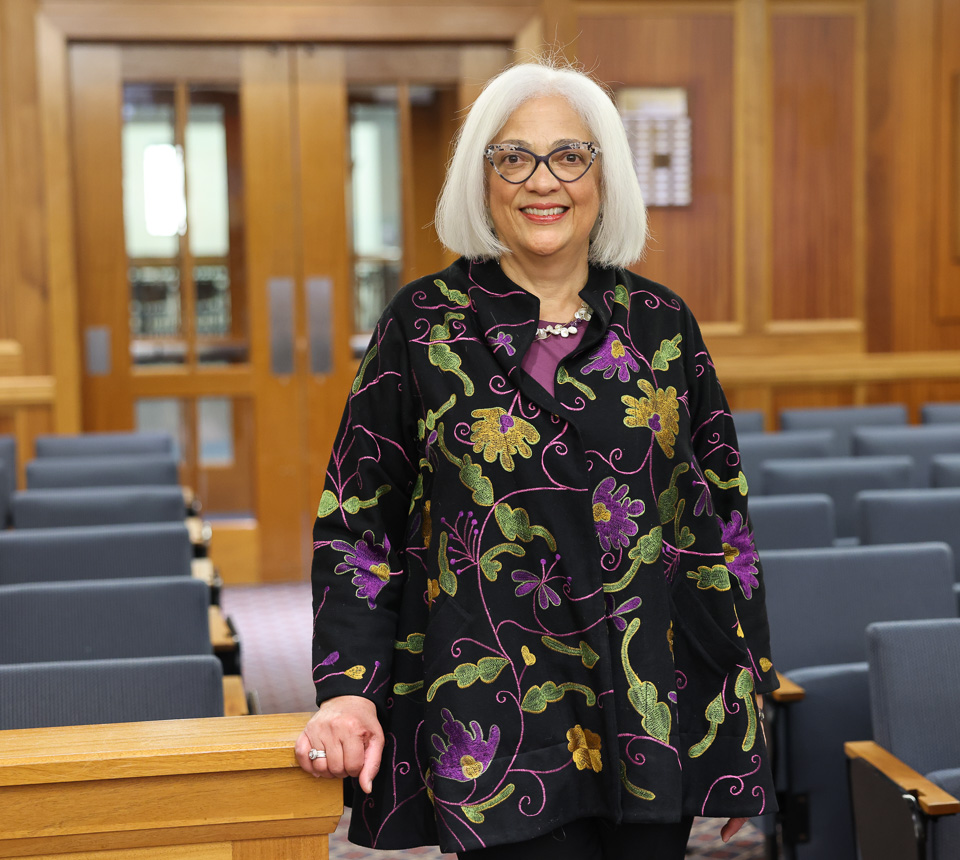 Portrait of Renee Landers. 