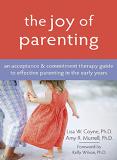 Book cover with a little girl walking titled 'the joy of parenting'