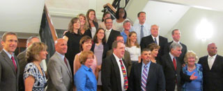 A large group of people