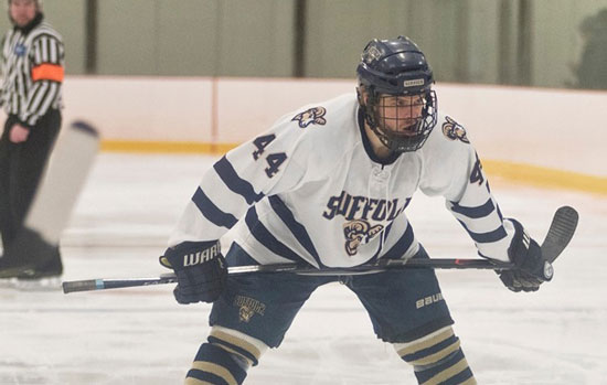 Hockey defenseman Mikhail Bryan