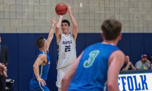 Suffolk Student-Athlete Alex Jacovides Aims for a 3-Point Shot