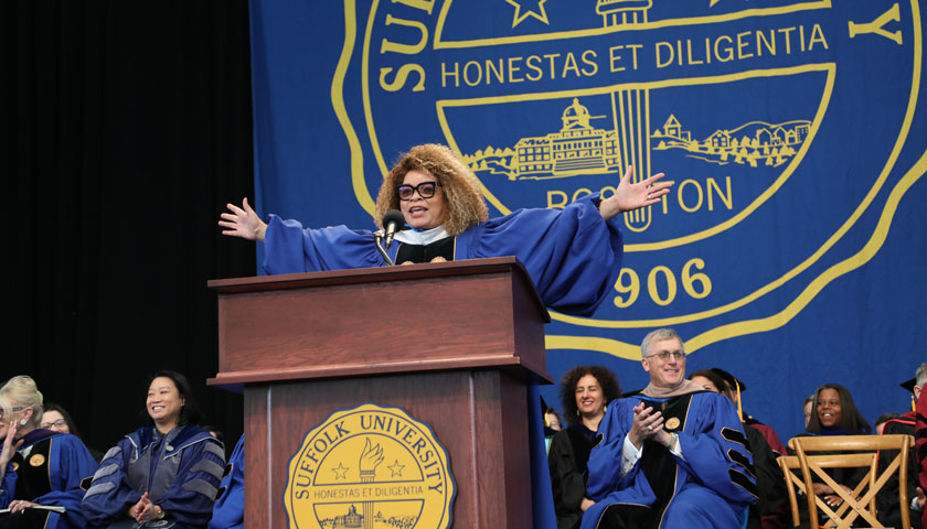 Ruth Carter addresses graduates