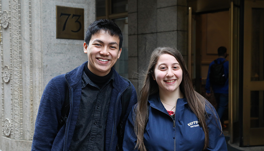 Timmy Dao and Nancy Chammas