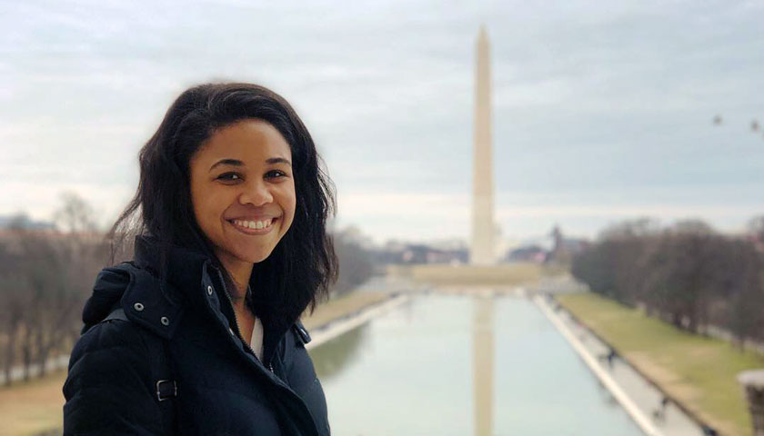 Taylor White at the National Association of Science Writers Conference