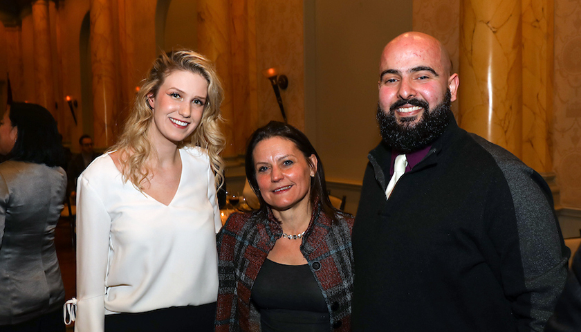 Gina Marie DeMatteo, Christina Kulich-Vamvakas and Paul Yazbeck