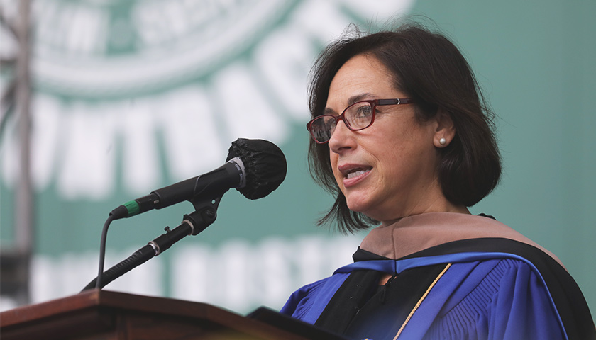 Dr. Karen DeSalvo speaks to 2021 Business School graduates