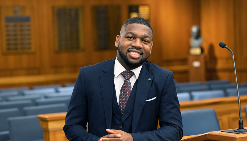 Marc-Daniel Paul, BS ’16, JD ’21, is the new assistant district attorney for Plymouth County.